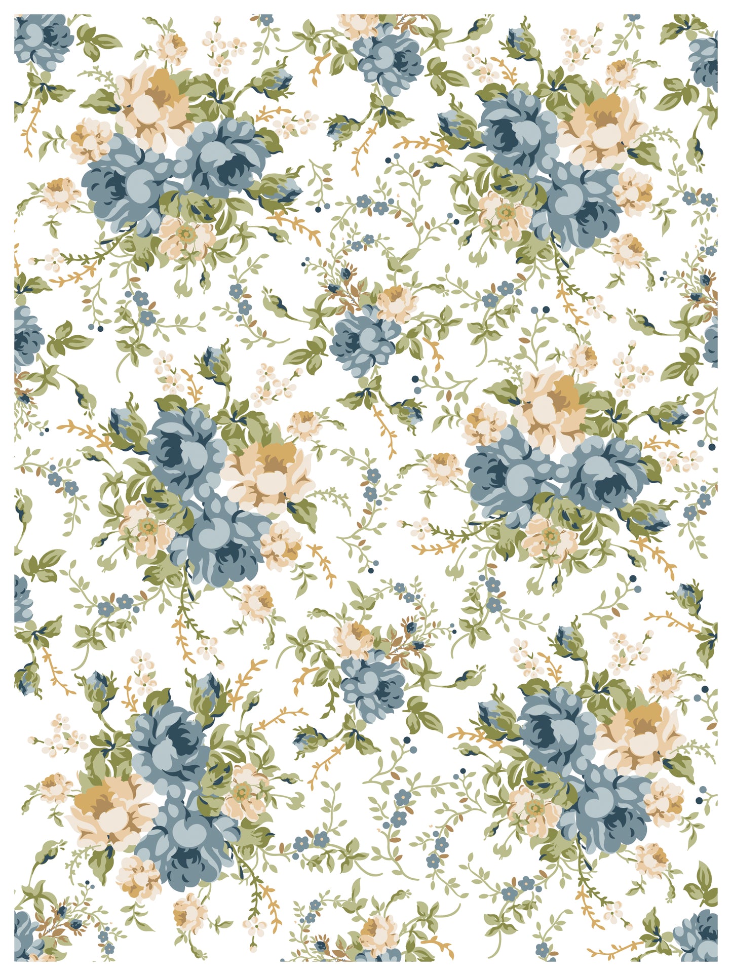 ALFRED PEATS AND CO. IOD PAINT INLAY 12X16 PAD™ Floral Inlay