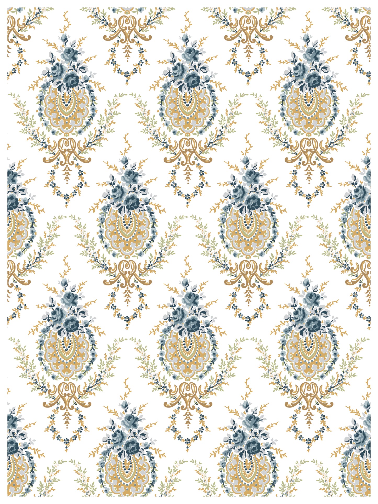 ALFRED PEATS AND CO. IOD PAINT INLAY 12X16 PAD™ Floral Inlay