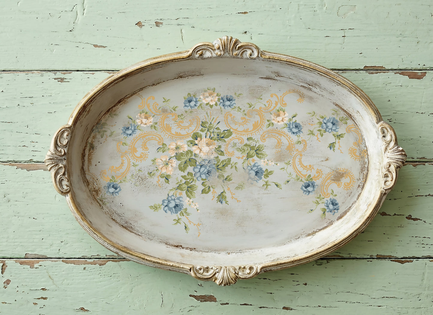 ALFRED PEATS AND CO. IOD PAINT INLAY 12X16 PAD™ Floral Inlay