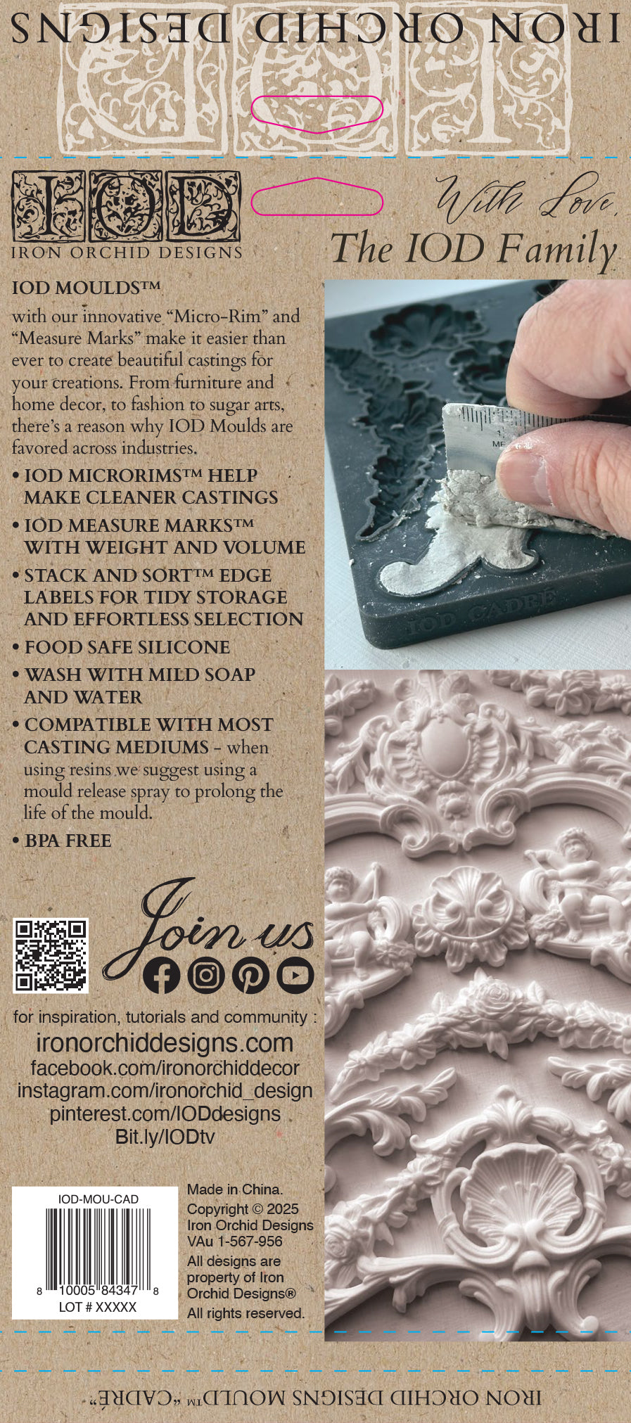 CADRÉ 6X10 IOD MOULD™