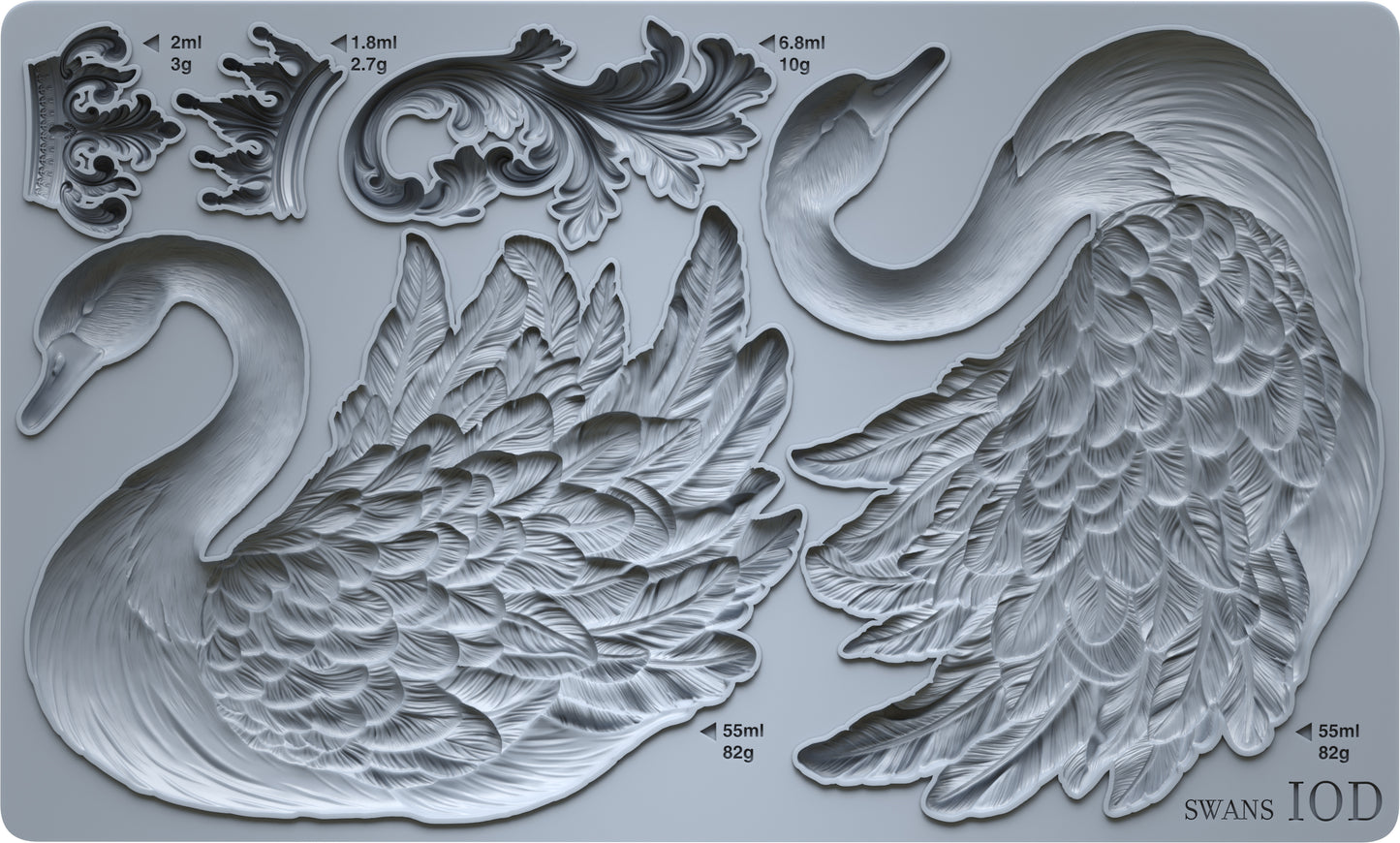 Swans mould SWANS 6X10 IOD MOULD™