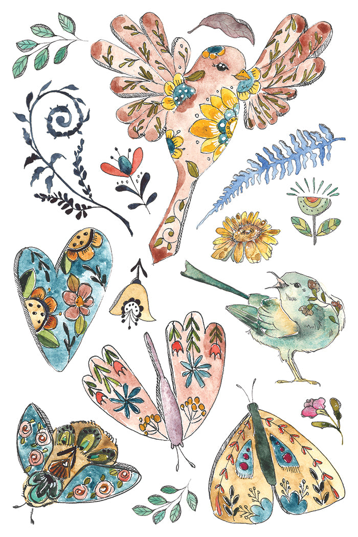 FERN FABLES IOD TRANSFER 8X12 PAD™