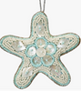 Beaded Starfish Ornament