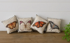 Mini Watercolor Pillows With Butterflies