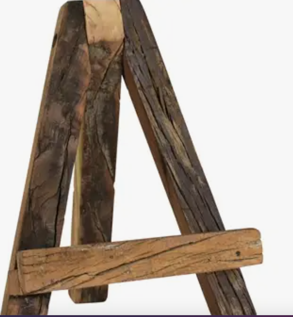 Reclaimed Wood Easel