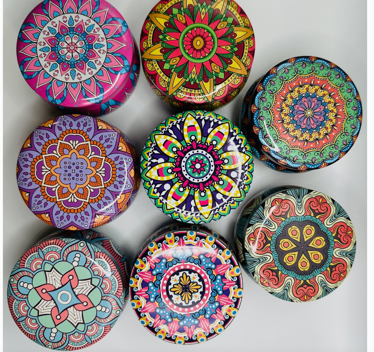 Mandala Tins