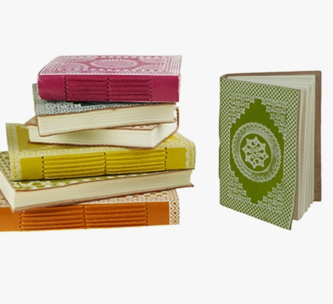 Embossed Leather Notebook