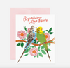 CONGRATULATIONS -Love Bird Card