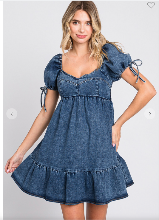 Denim  Dress -Summer