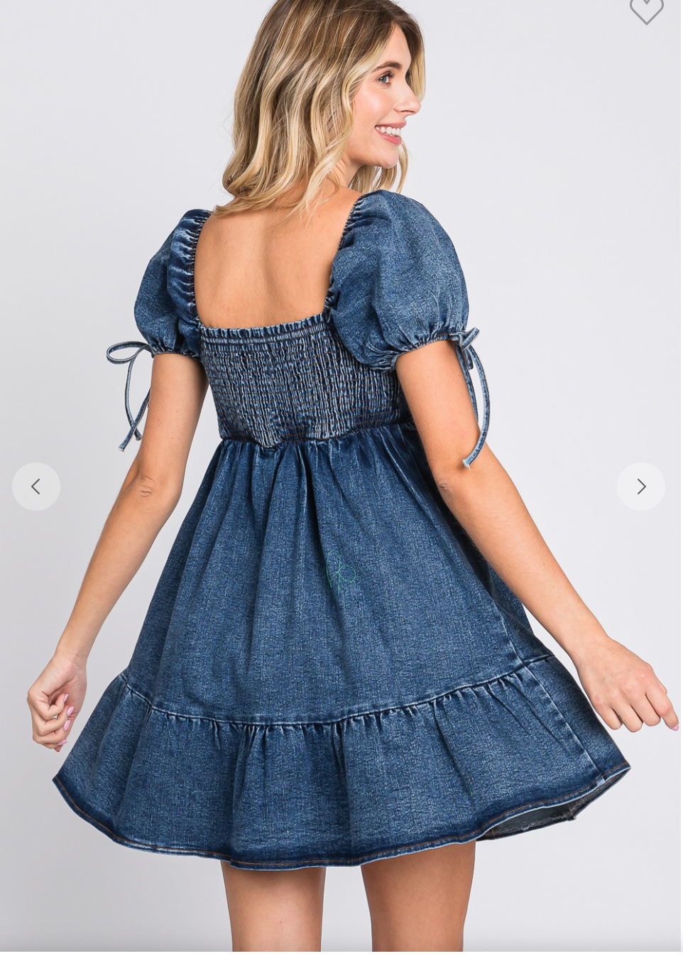 Denim  Dress -Summer