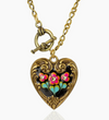 Kahala Rose Jill's Garden Crystal Heart Necklace