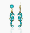 Galia Crystal Seahorse Earrings