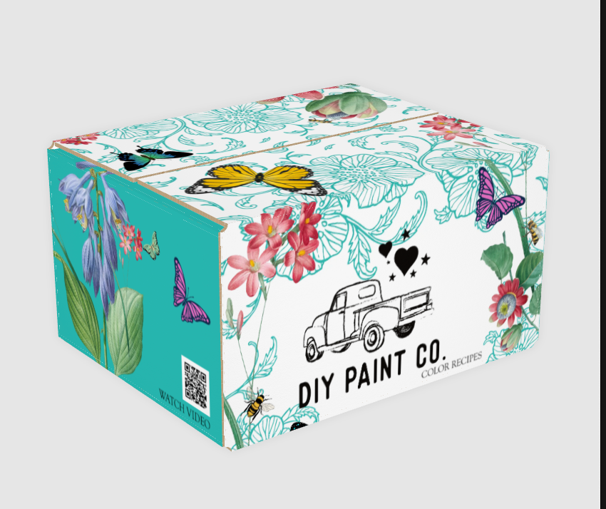 Monthly "Creative Paint Class in a Box" Subscription Box (limited edition)