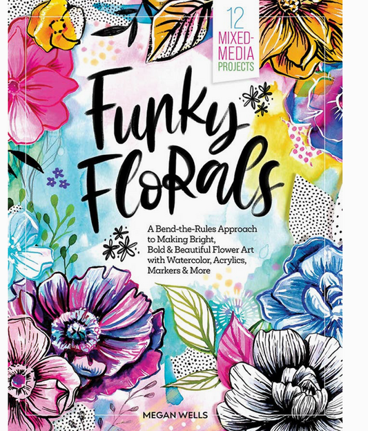 Funky Florals (how to paint workbook)