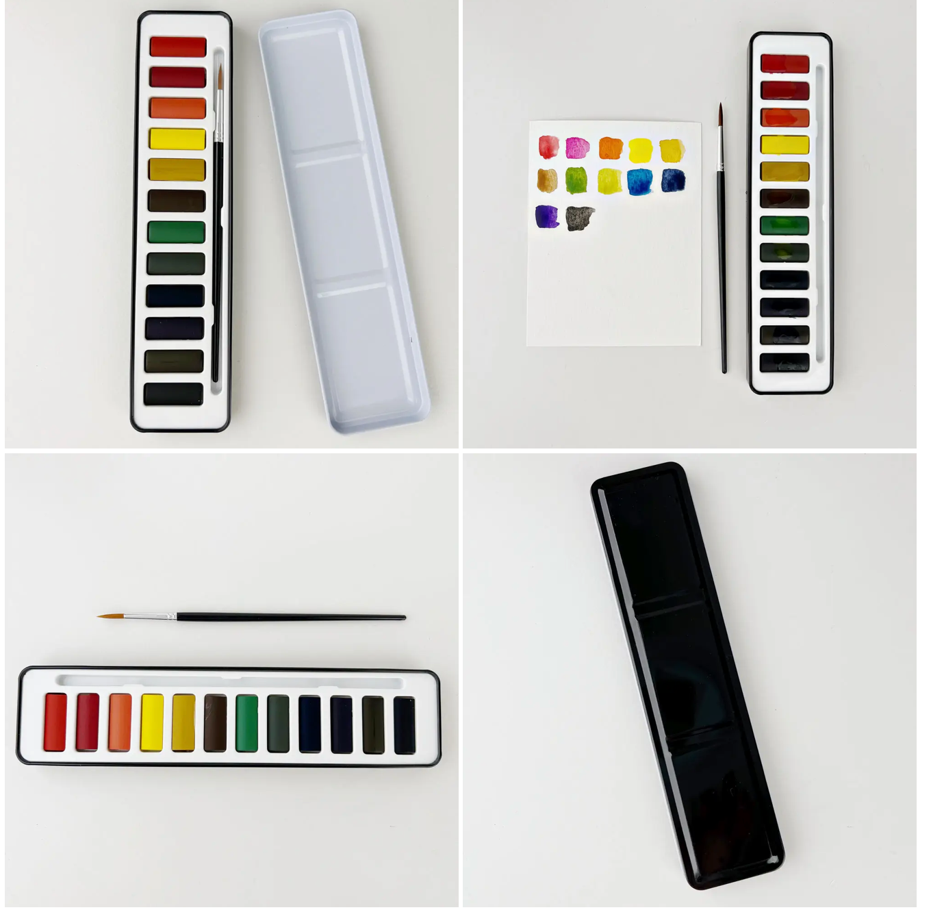 Watercolor paint set