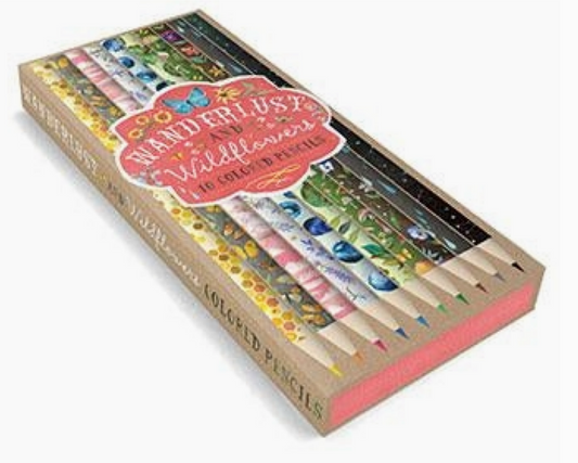 Wanderlust & Wildflower colored pencils