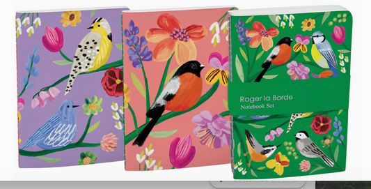 Bird Haven Notebook -set of 3