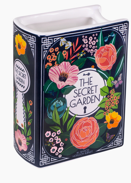 Secret Garden Book Vase Small
