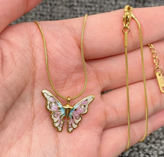 Butterfly Charm Necklace