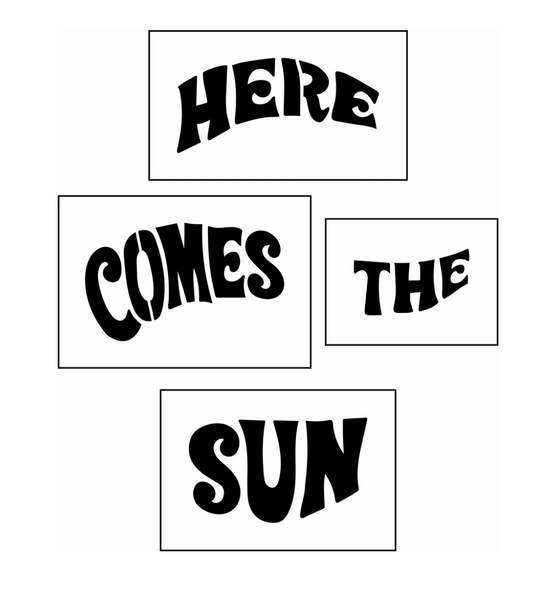 Here Comes The Sun Sign Bar Kit