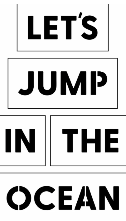 Let's Jump In The Ocean