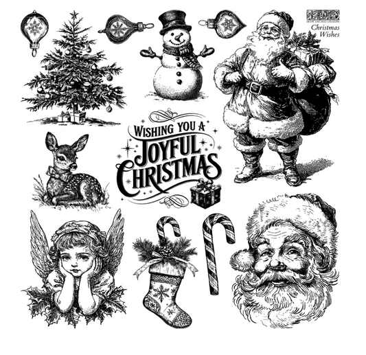 Christmas Wishes Stamp