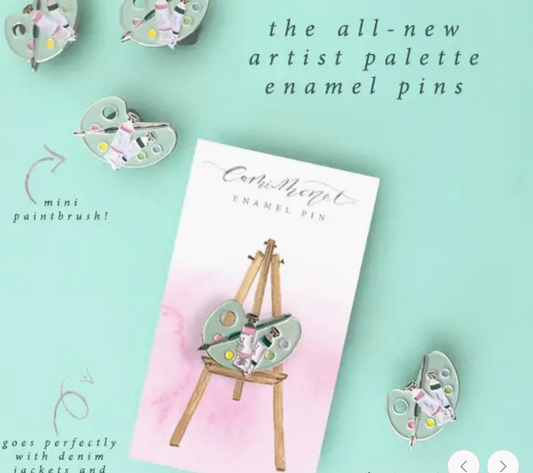 Enamel Artist Pins