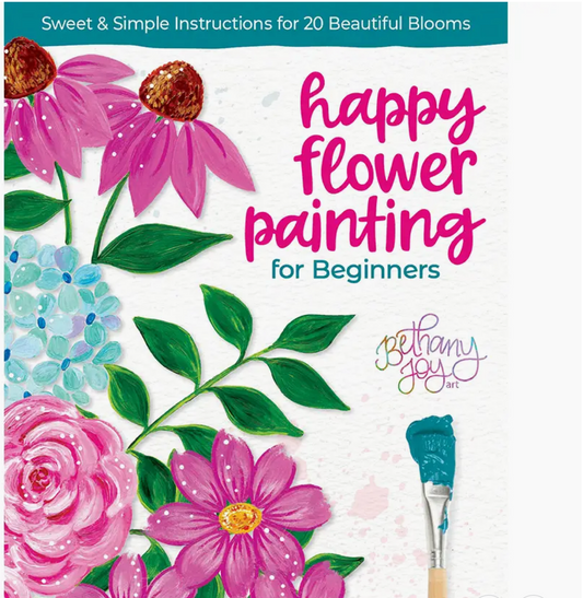 Happy Flower Painting for Beginners