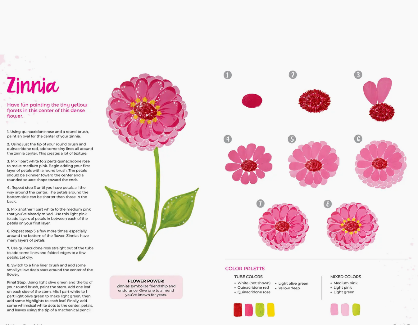 Happy Flower Painting for Beginners