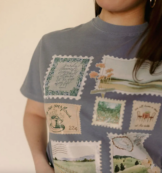 Psalm 23 Stamp ~Tee