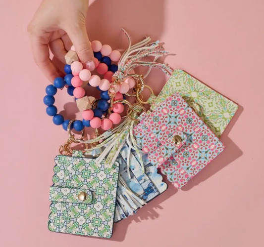 Key Chain Wristlet Wallet