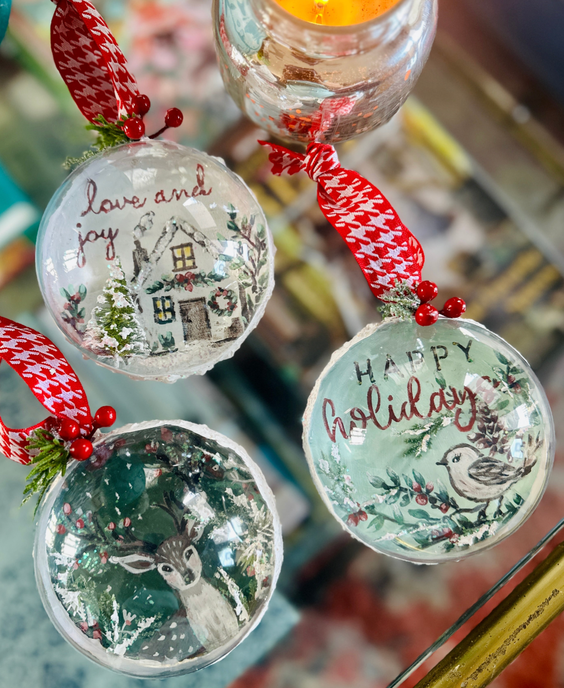 Just A few left October's Globe ornaments Subscription boxes