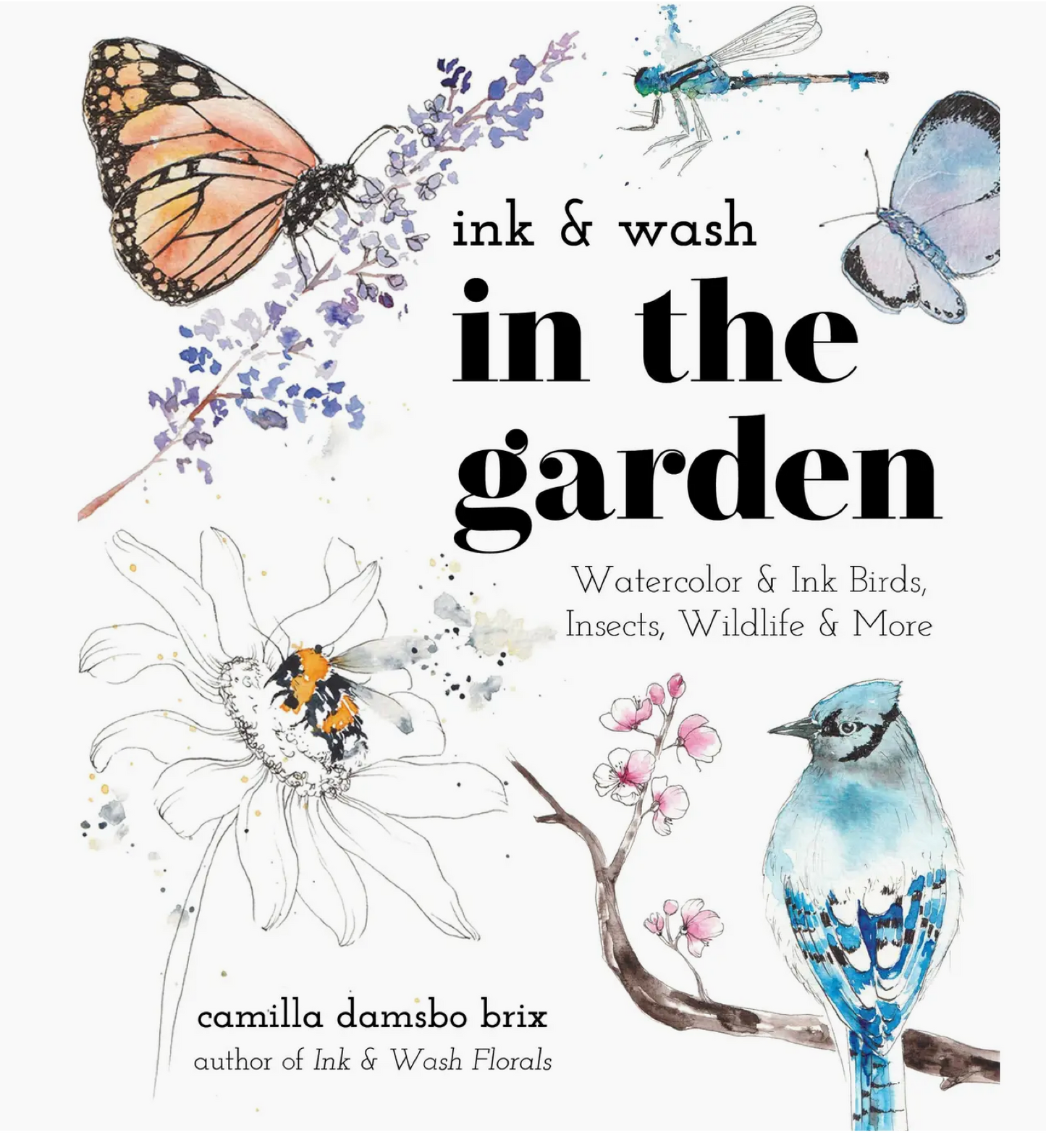 Ink and Wash in the Garden