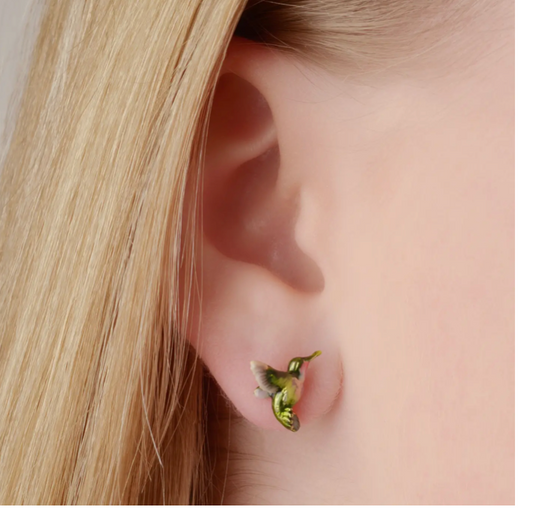 Hummingbird Studs