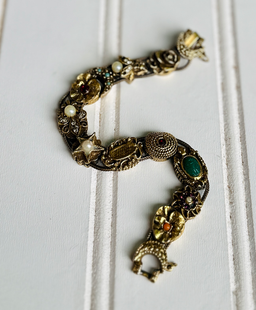 Vintage Goblet Slide Bracelet