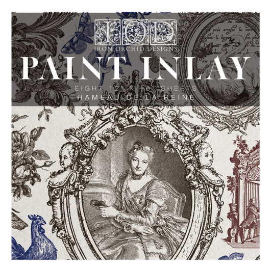 HAMEAU DE LA REINE IOD PAINT INLAY 12X16 PAD™