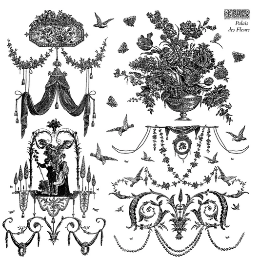 PALAIS DES FLEURS 12X12 IOD STAMP™