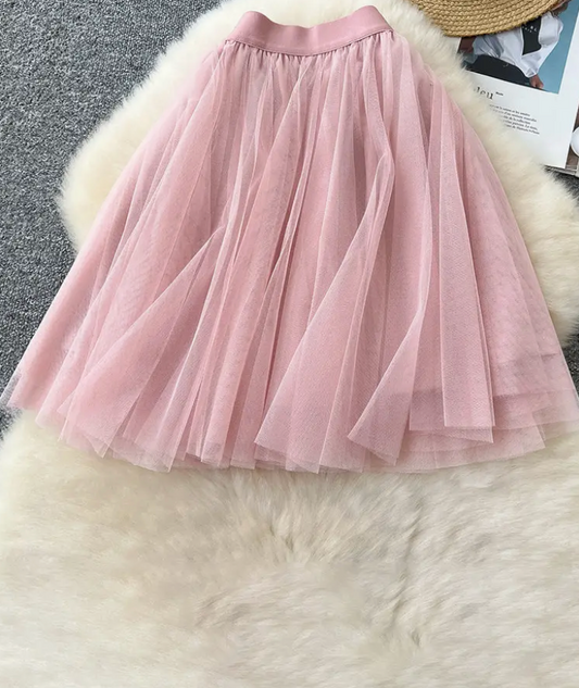 Elegant Layered Mini TuTu  Skirt