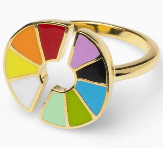 Adjustable Ring  Color wheel