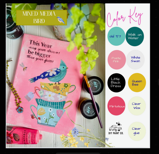 NEW! Paint by Stencil Kits- 6 different styles