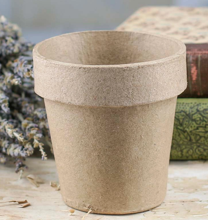Paper Mache pot – DIY À GOGO
