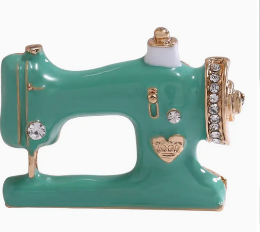 Sewing Machine Brooch