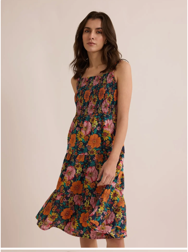 Zoe Dress in Multicolor