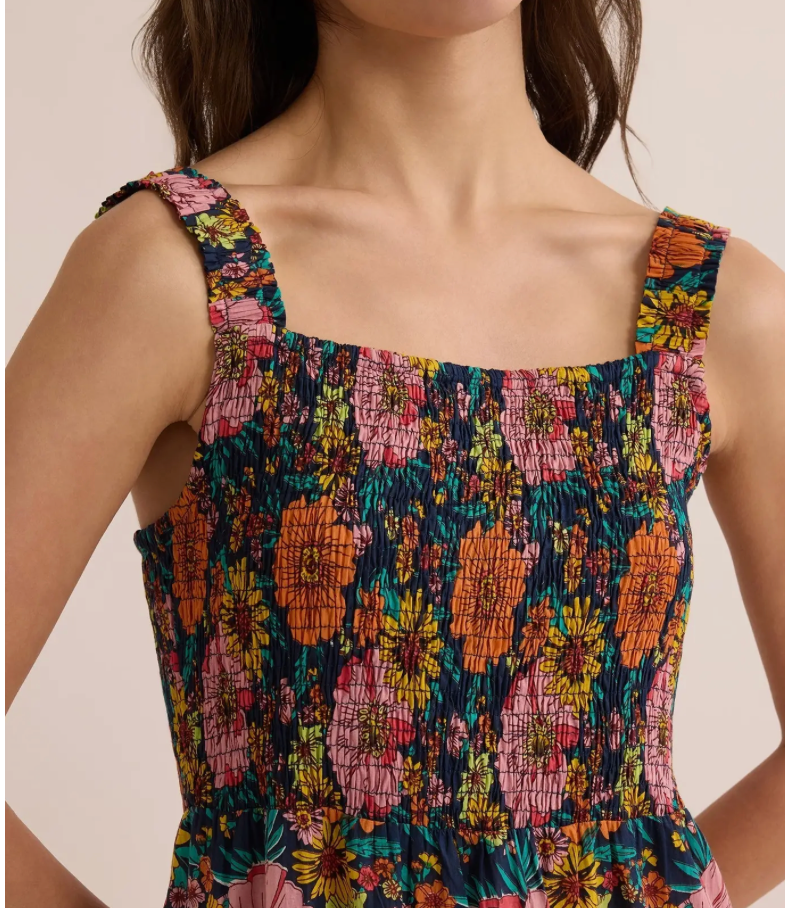 Zoe Dress in Multicolor