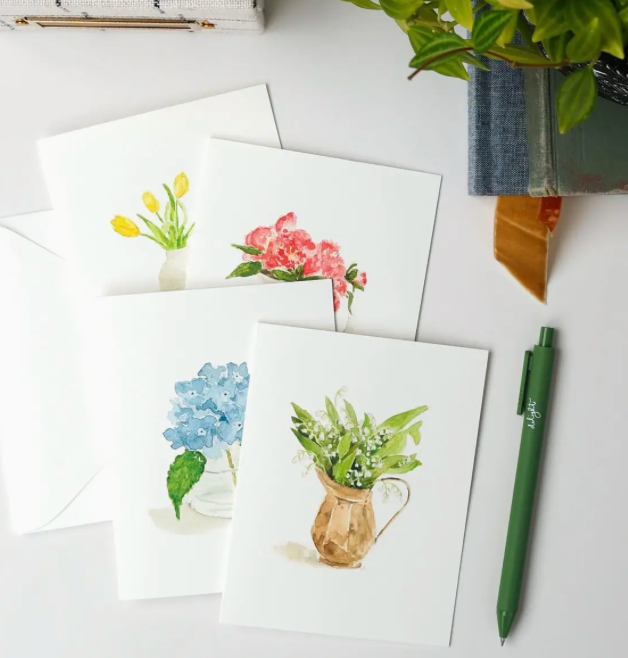 Assorted Flower notecards