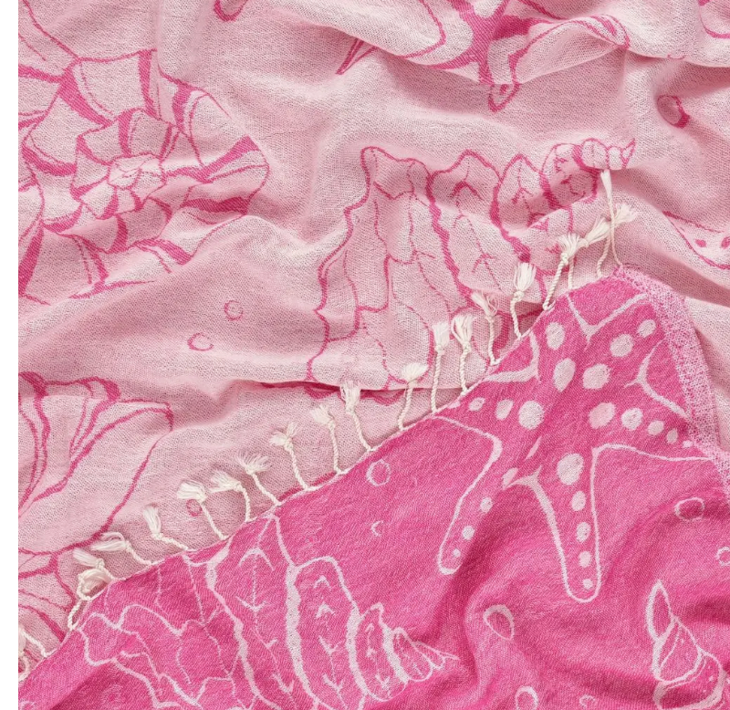 Sea Turkish Cotton Peshtemal Beach Towel