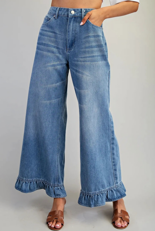 Denim Mineral Washed Jeans