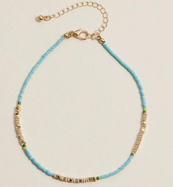 Seed bead Anklet