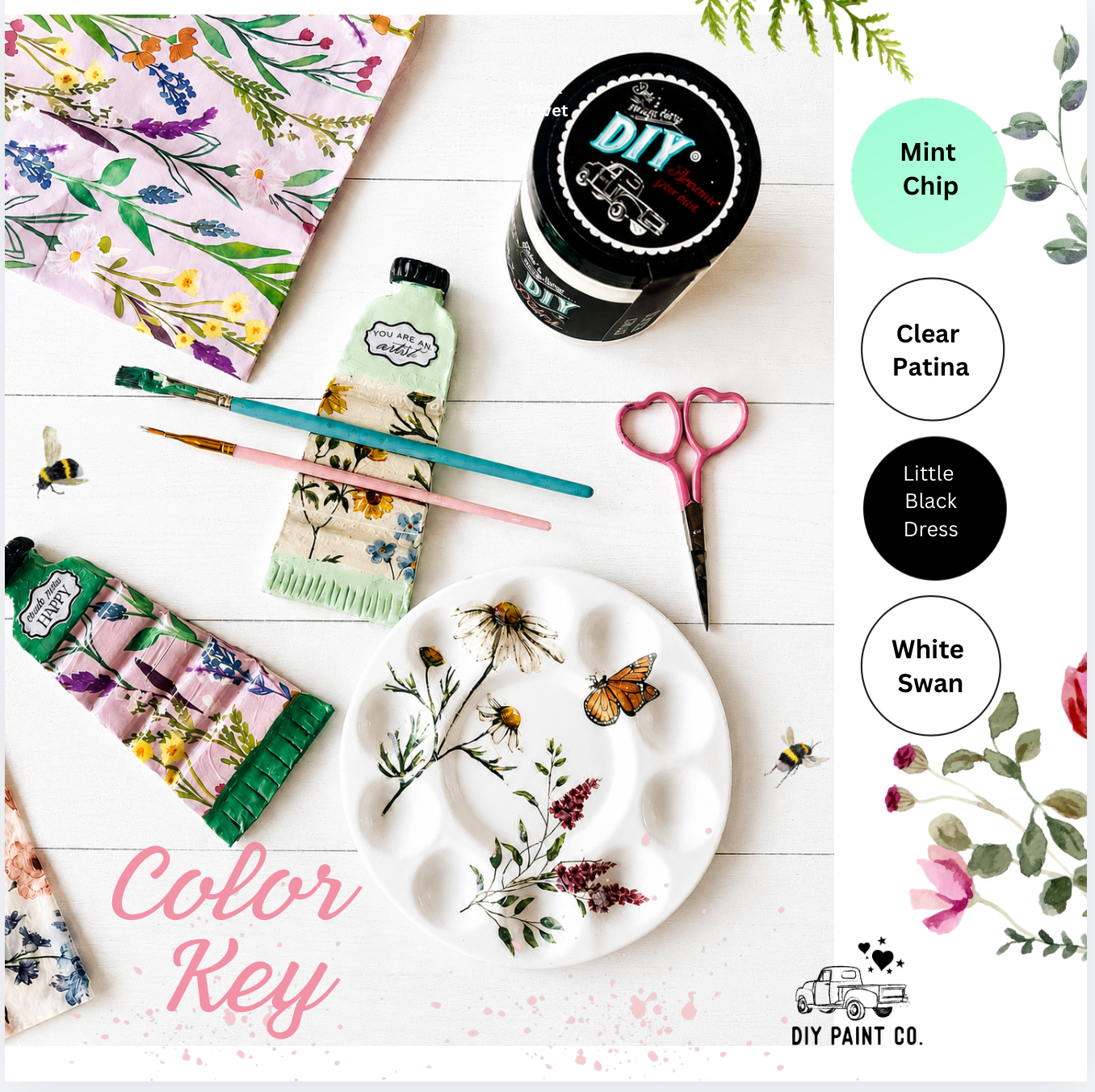 Creative Box- a Monthly RECURRING Subscription "Creative Stencil & Paint Class in a Box" (limited edition)