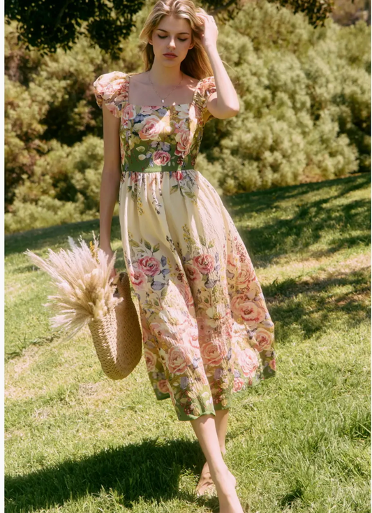 Floral Midi Dress